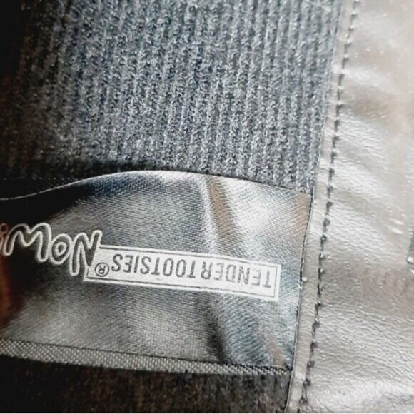 TENDER TOOTSIES Knee High Heel Ruched Distressed Finish Boots Taupe Gray Sz 11 - Picture 10 of 10